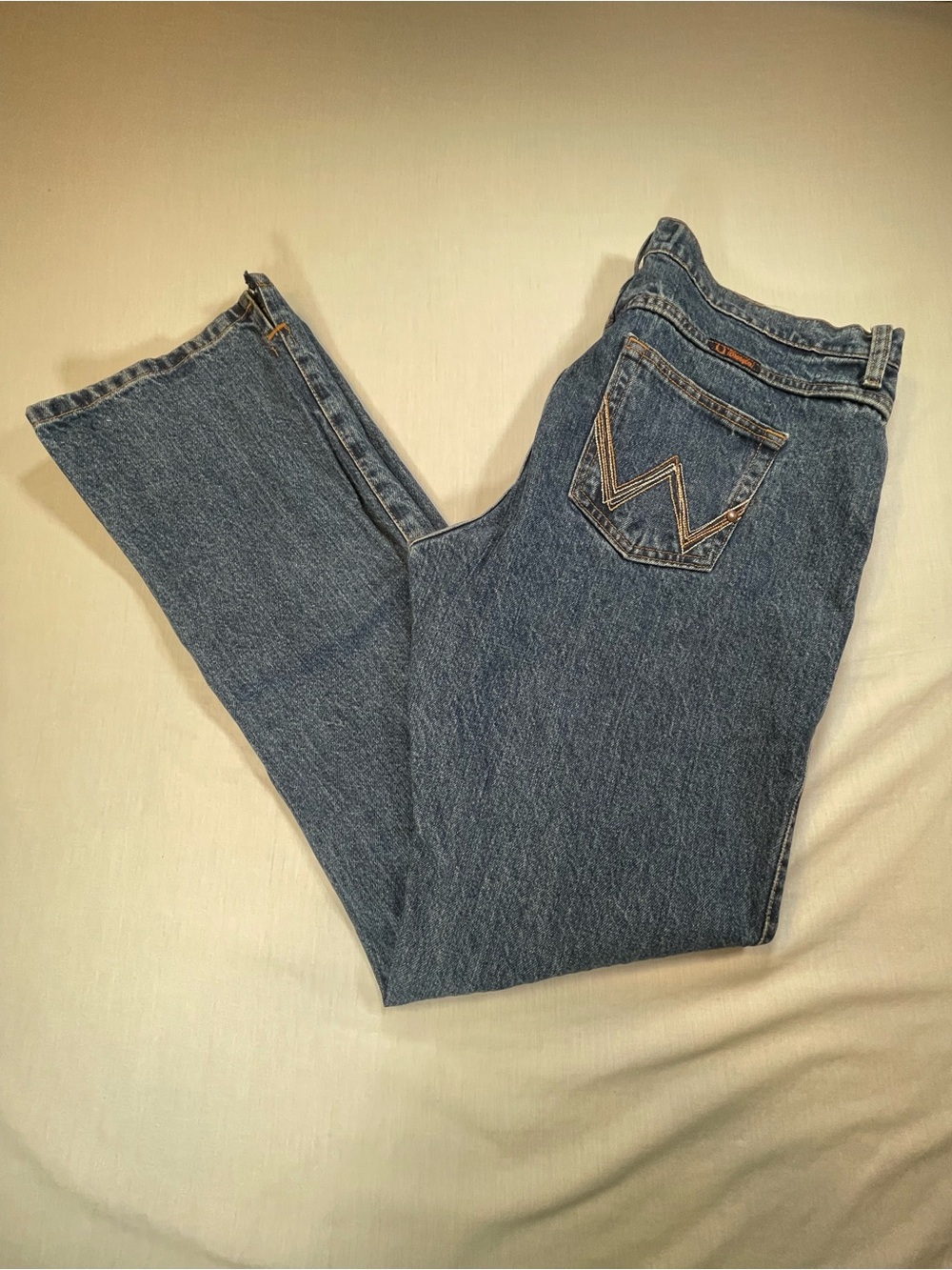 Wrangler Cowgirl Cut Ultimate Riding Jeans Cash WRC10AS Size 13/14x36x34